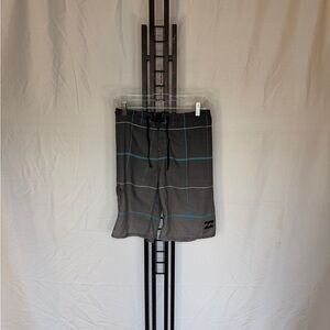 Billabong Gray and Blue‎ Board Shorts